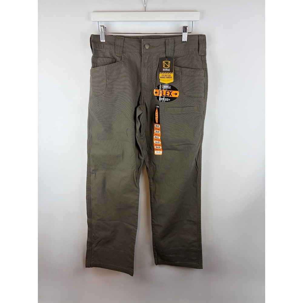 Noble‎ Outfitters Men's Flex Canvas Work Pants Tundra 30x30 Gorpcore Utility